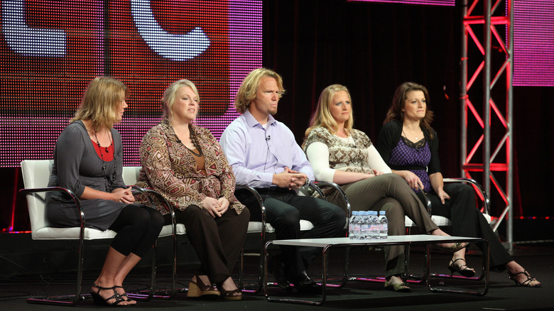 Kody Brown and wives being interviewed