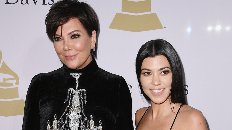 Kris Jenner and Kourtney Kardashian 