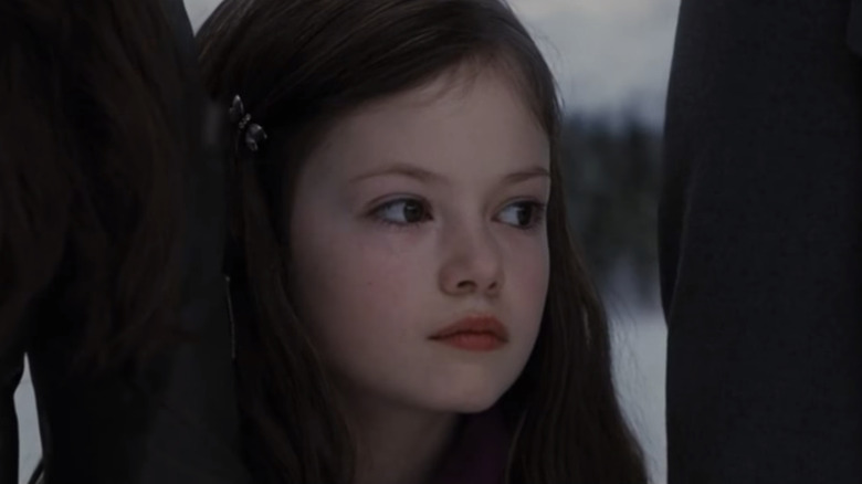 Mackenzie Foy as Kristen Stewart's daughter in Twilight