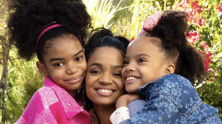 Kyla Pratt, her daughters, 2022