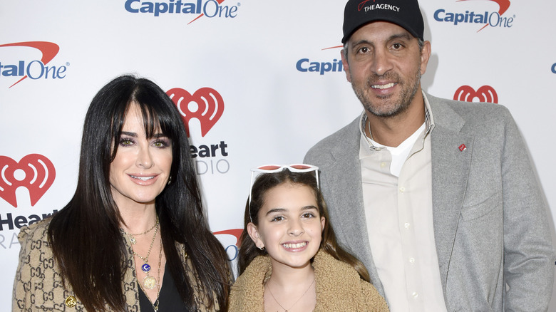 Kyle Richards, Portia, and Mauricio Umansky