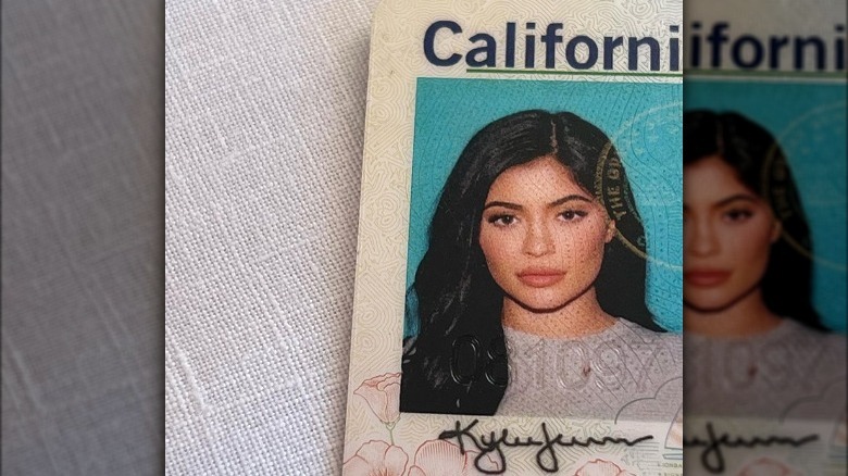 Kylie Jenner's ID photo