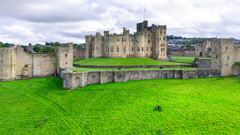 Alnwick Castle in England