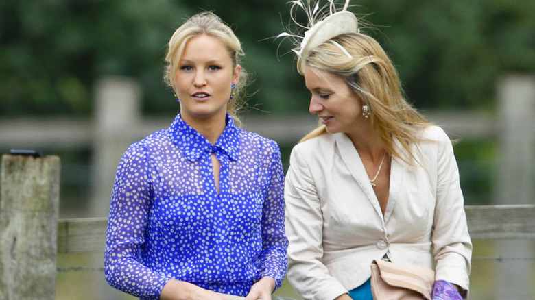 Lady Melissa Percy at Princess Charlotte's christening