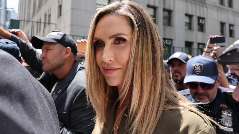 Lara Trump at Manhattan courthouse