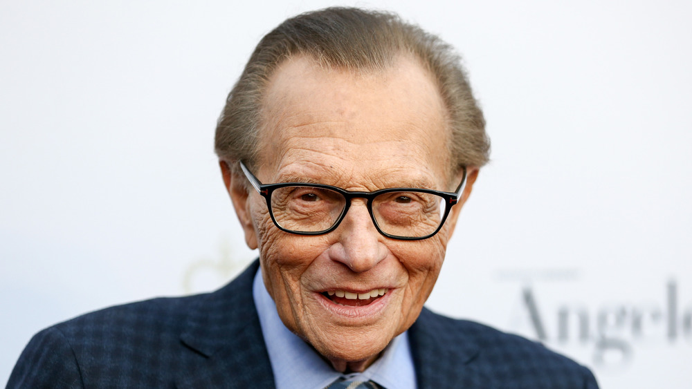 Larry King smiling in a photo