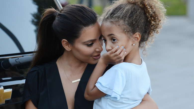 Kim Kardashian with Sophia Pippen