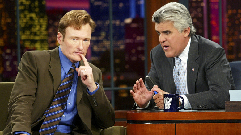 Conan O'Brien and Jay Leno