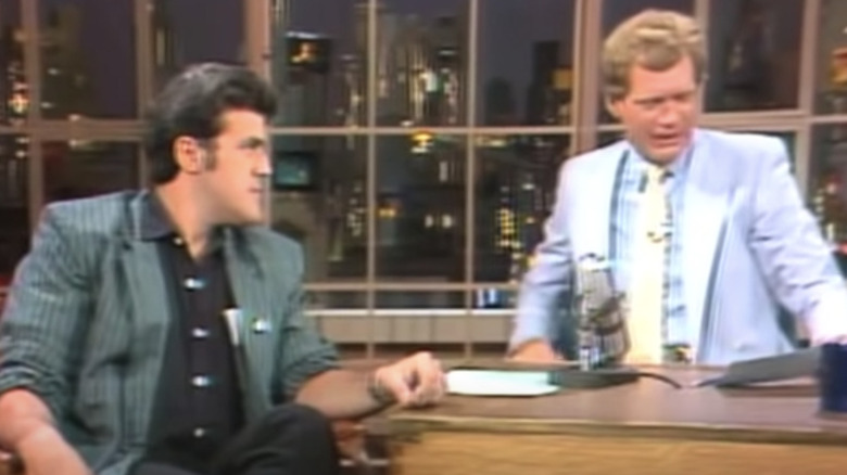 Leno with Letterman in the 1980s