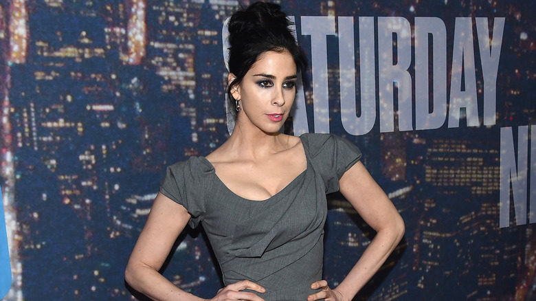 Sarah Silverman posing