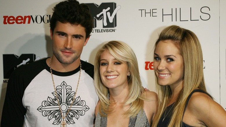 Brody Jenner, Heidi Montag, Lauren Conrad smiling