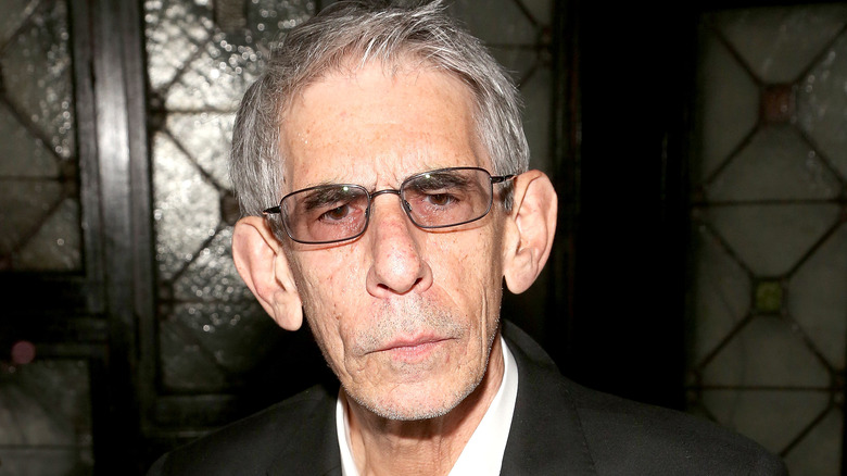 Richard Belzer looking serious