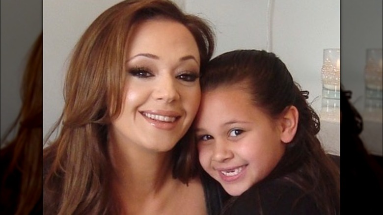 Leah Remini and Sofia Pagan