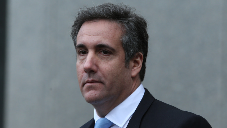 Michael Cohen posing