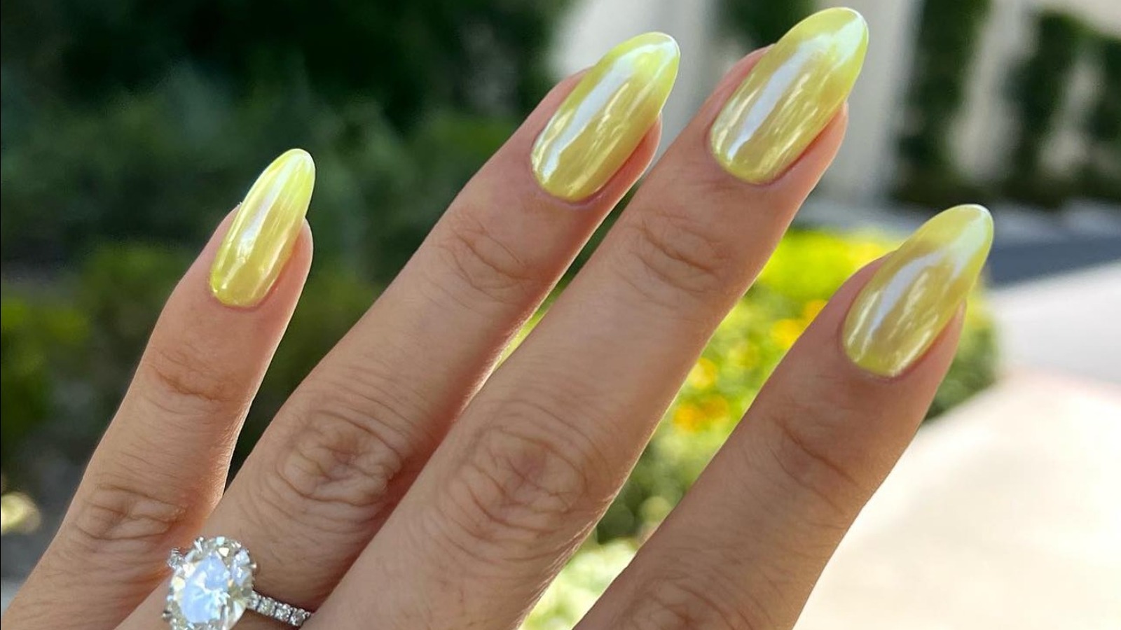  OPI Nail Lacquer, Blinded by the Ring Light, Yellow