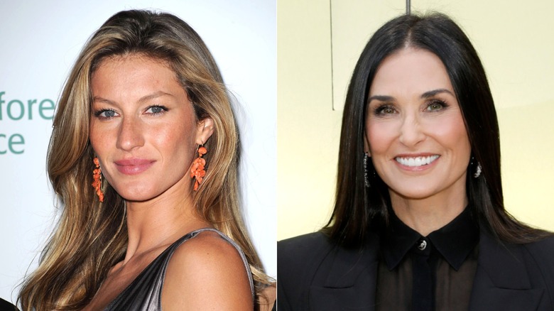 Red carpet photos of Gisele Bündchen & Demi Moore