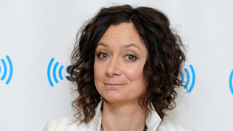 Sara Gilbert at SiriusXM 