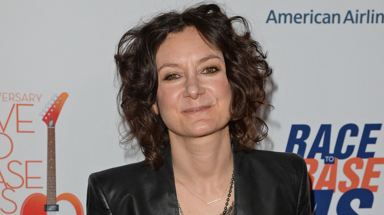 Sara Gilbert attends the Race Against MS