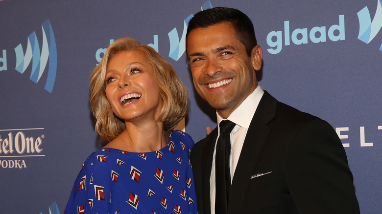 Kelly Ripa and her husband Mark Consuelos