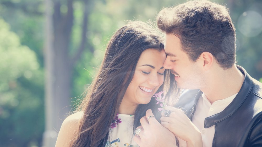 smiling couple