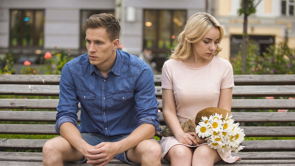 couple on bench