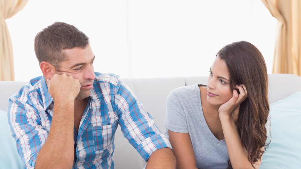 couple having a discussion