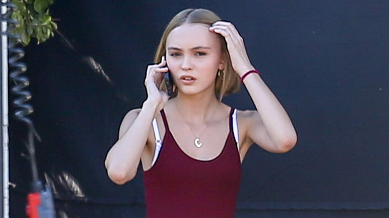 Teenage Lily-Rose Depp