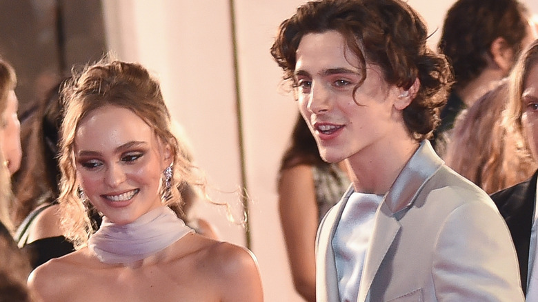 Lily-Rose Depp, Timothee Chalamet, 2019