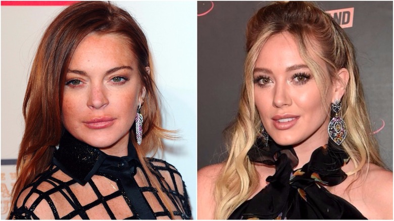 Lindsay Lohan Hilary Duff