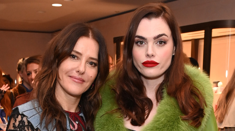 Lisa Eldridge at London store opening with Charli Howard