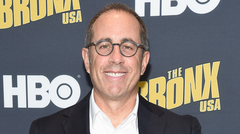 Jerry Seinfeld smiling