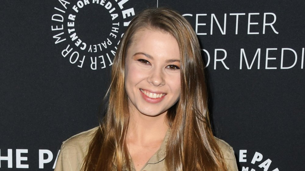 Bindi Irwin at the premier of Crikey! It's the Irwins in 2019