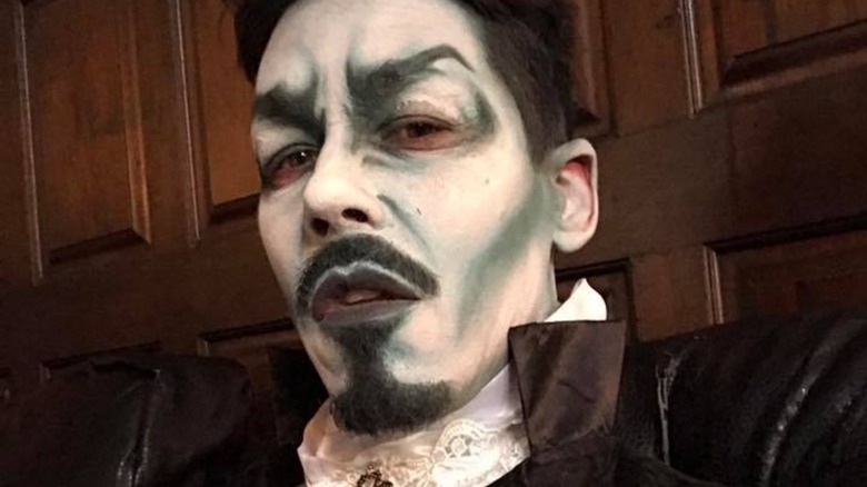 David Bromstad in Halloween makeup