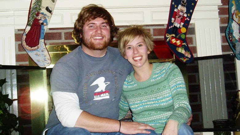 Ben and Erin Napier as college students