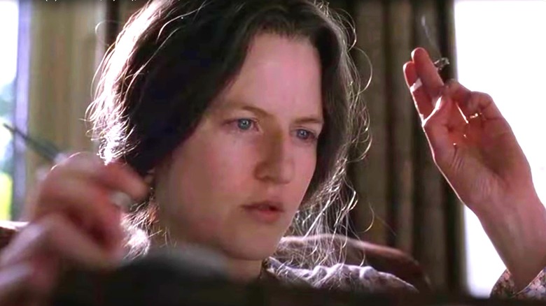 Nicole Kidman looking serious in "The Hours"