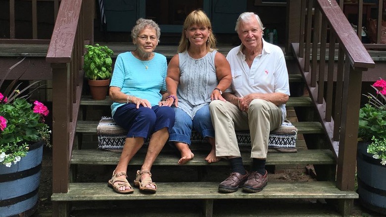 Amy Roloff and her parents