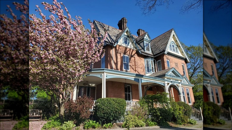 The exterior of The Big House, the Newburgh property featured in "One December Night"