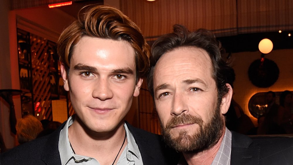 KJ Apa and Luke Perry