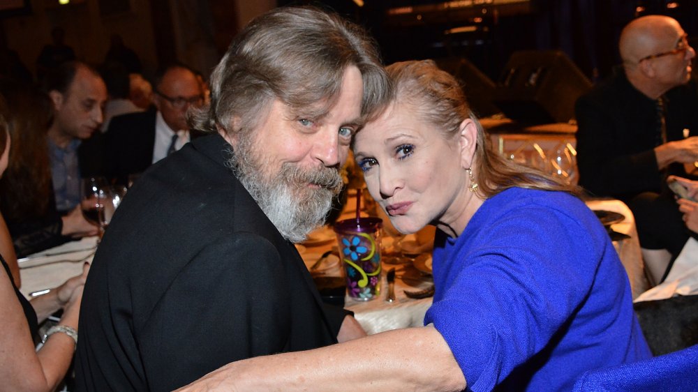 Mark Hamill and Carrie Fisher