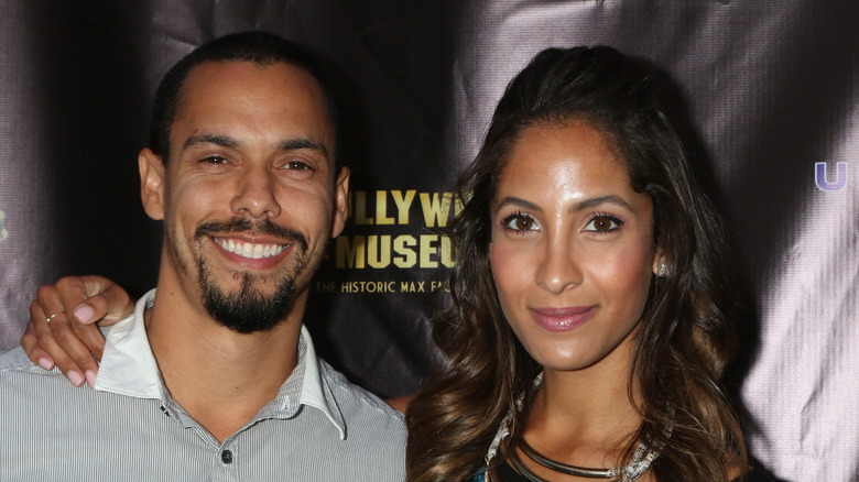 Bryton James Christel Khalil posing