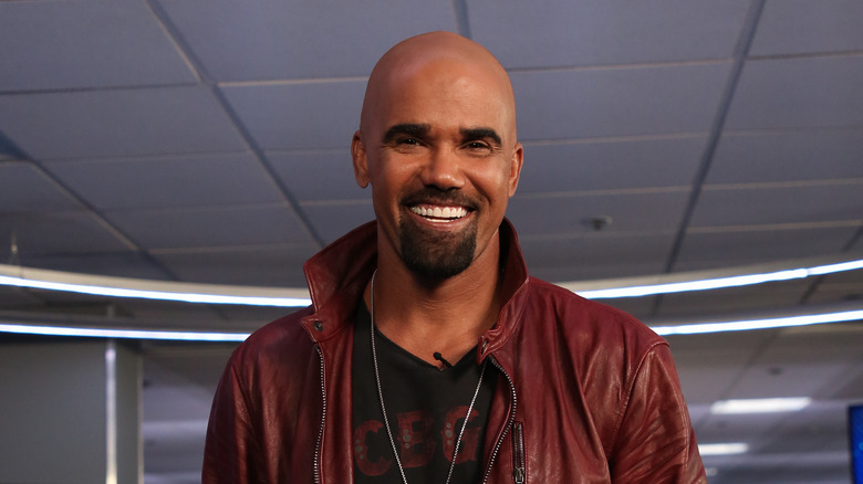 Shemar Moore smiling