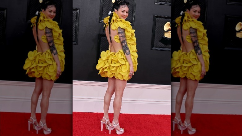 Michelle Zauner at the 2022 Grammys