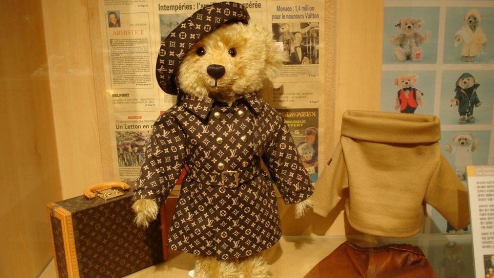 The Louis Vuitton teddy bear