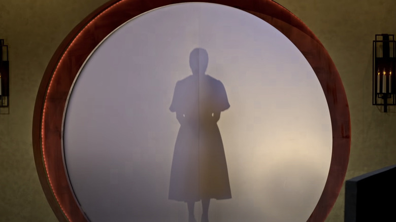 A silhouette as shown on Love is Blind