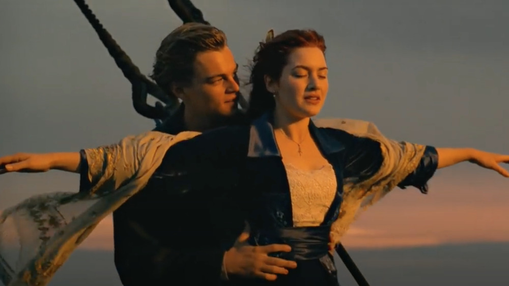 Leonardo DiCaprio and Kate Winslet in Titanic