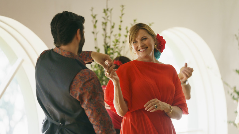 Lucy Lawless Dancing on Season 3 of My Life Is Murder