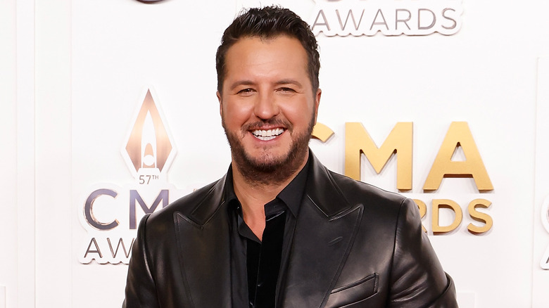 Luke Bryan smiling