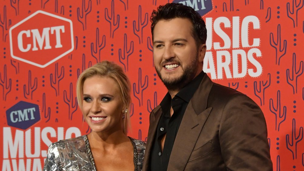 Luke Bryan and his wife, Caroline Boyer