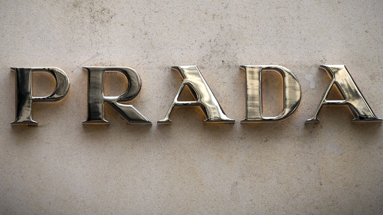 Luxury brands Prada