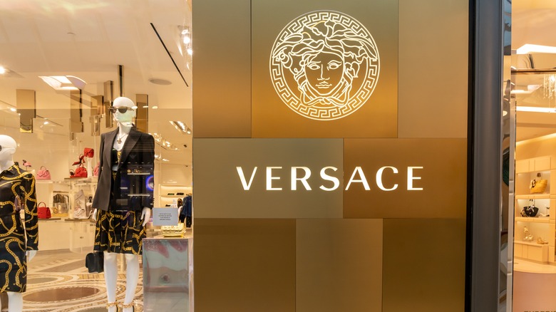 Versace display 